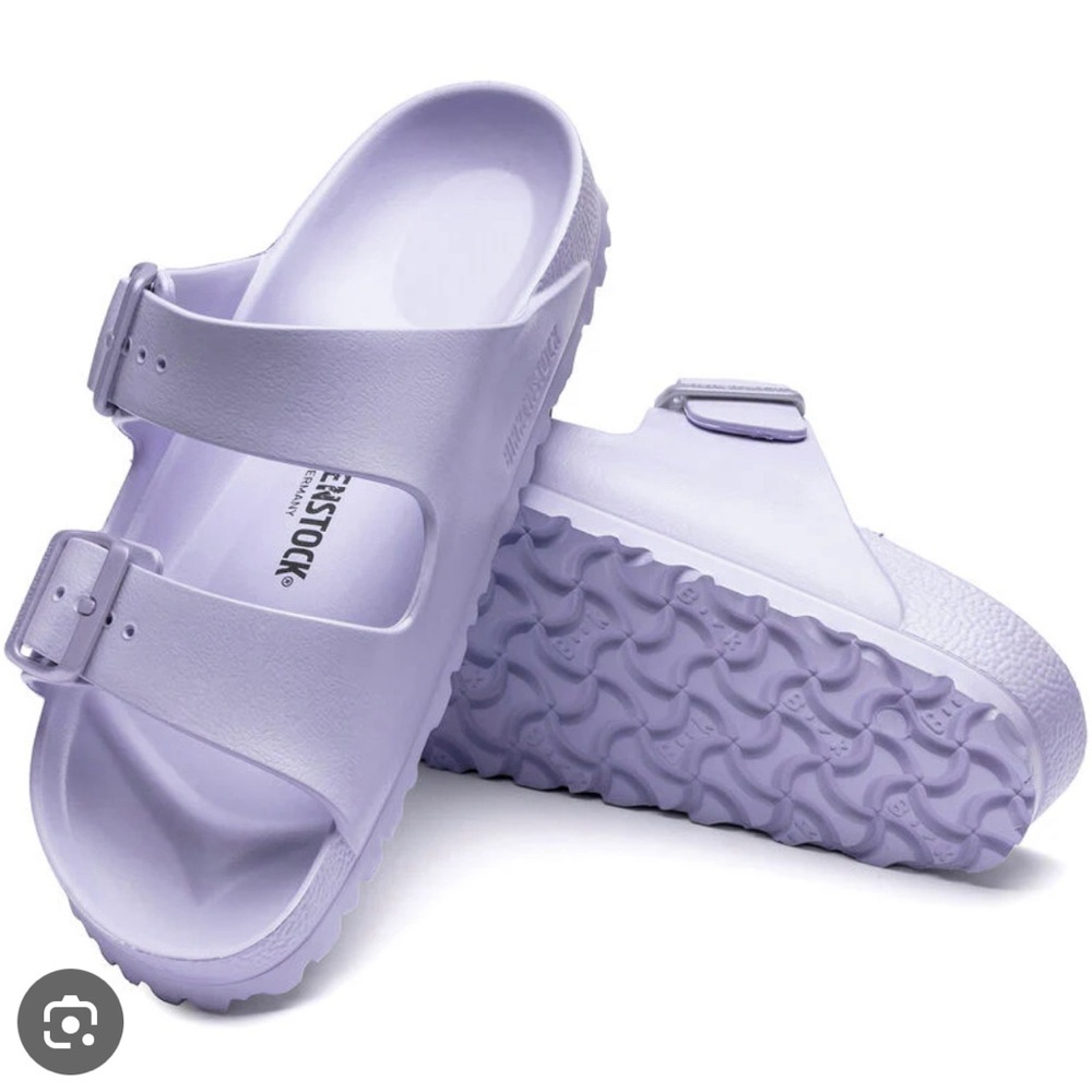 Birkenstock rubber purple shoes size 39